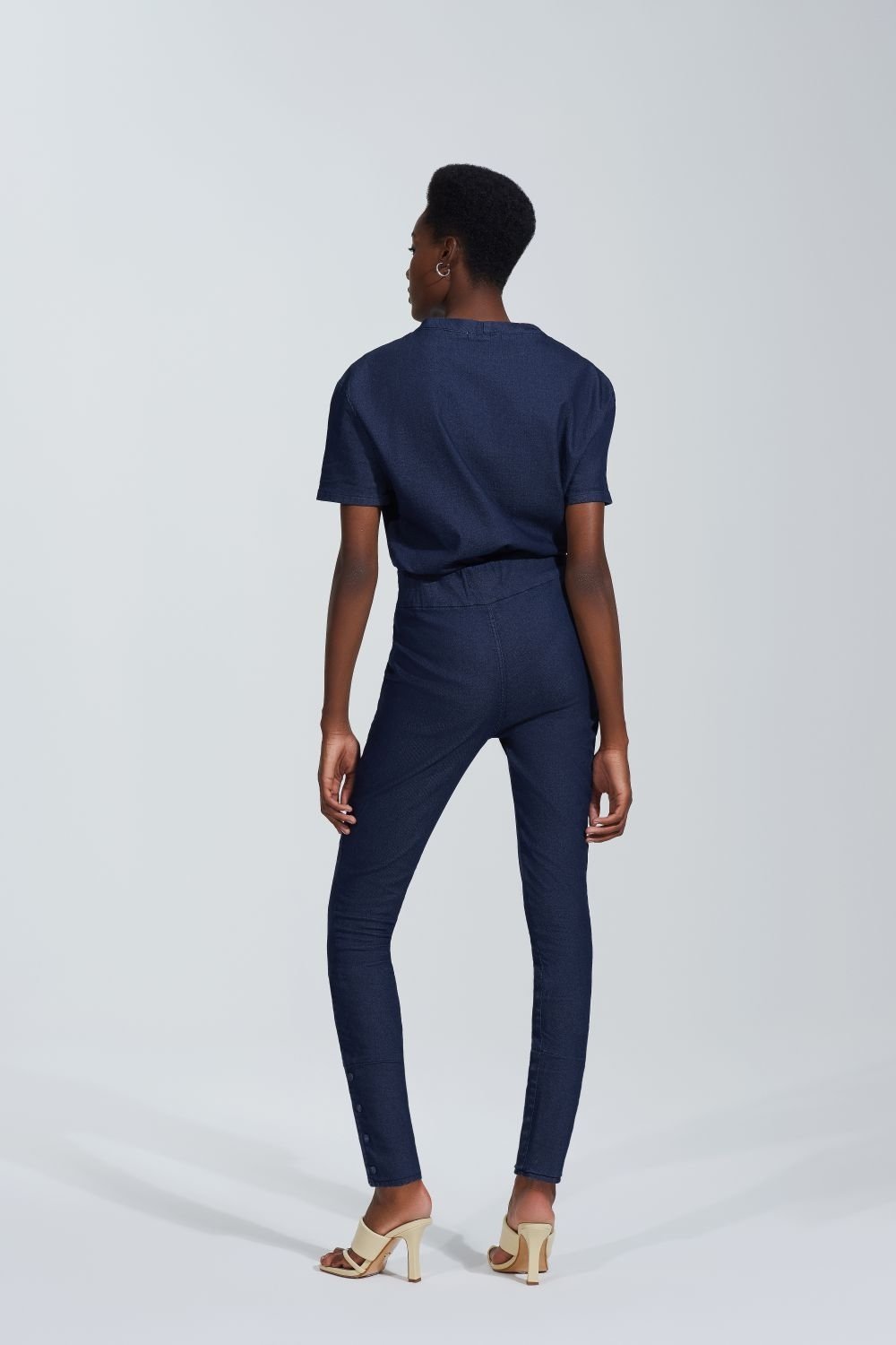 CALCA GUILHERMINA MOLETOM SKINNY JEANS - Imagem 3