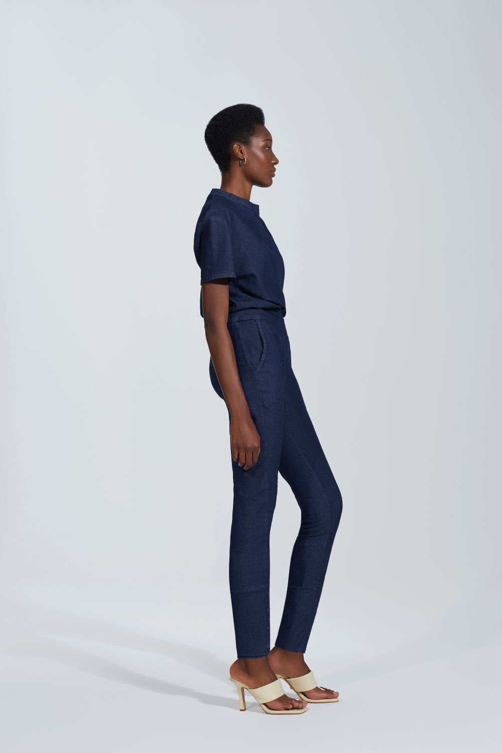 CALCA GUILHERMINA MOLETOM SKINNY JEANS - Imagem 2