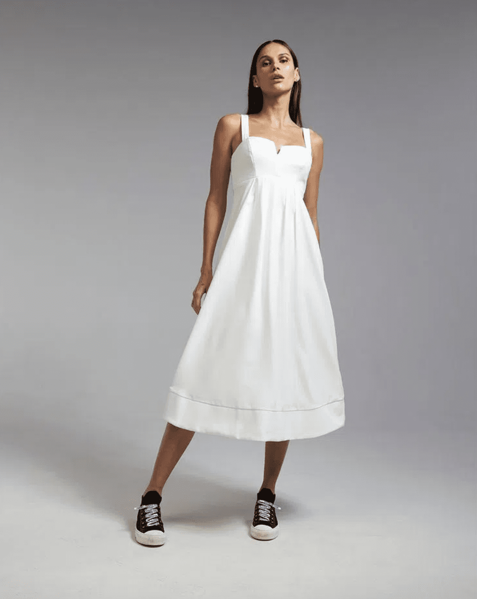 Vestido Luciana Off White