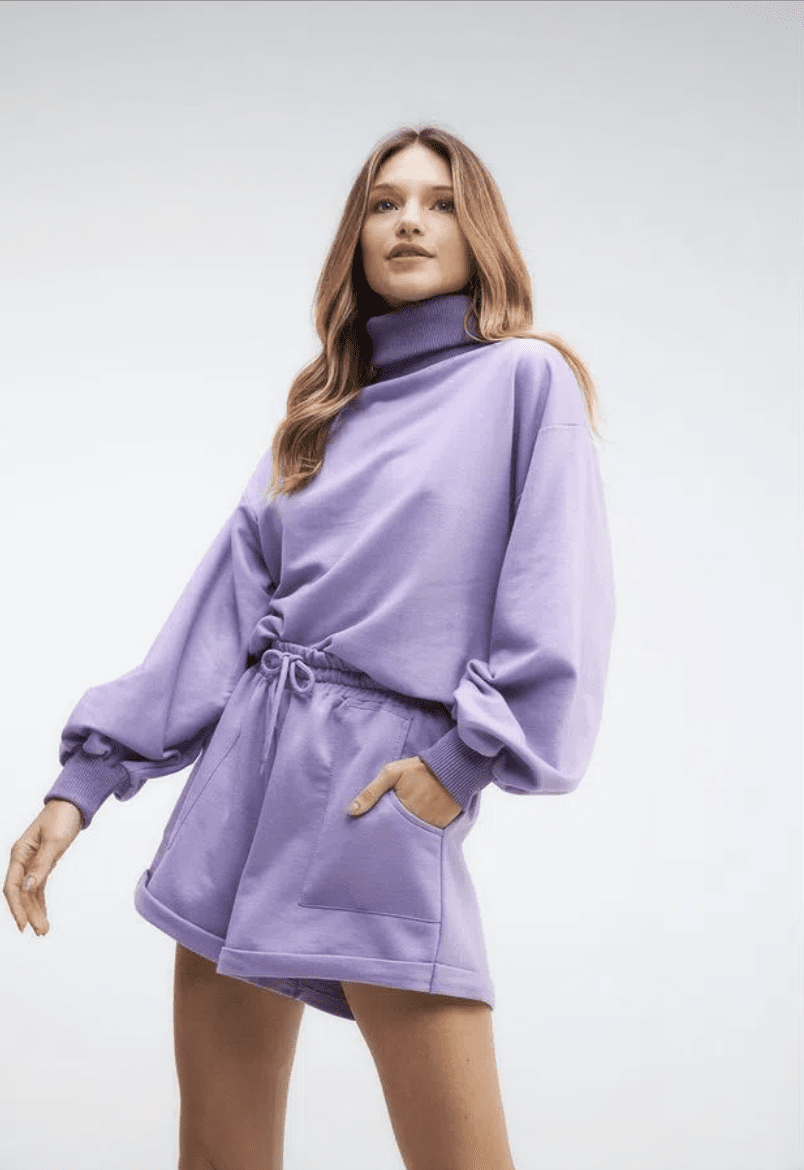 Short Florzinha Lilac