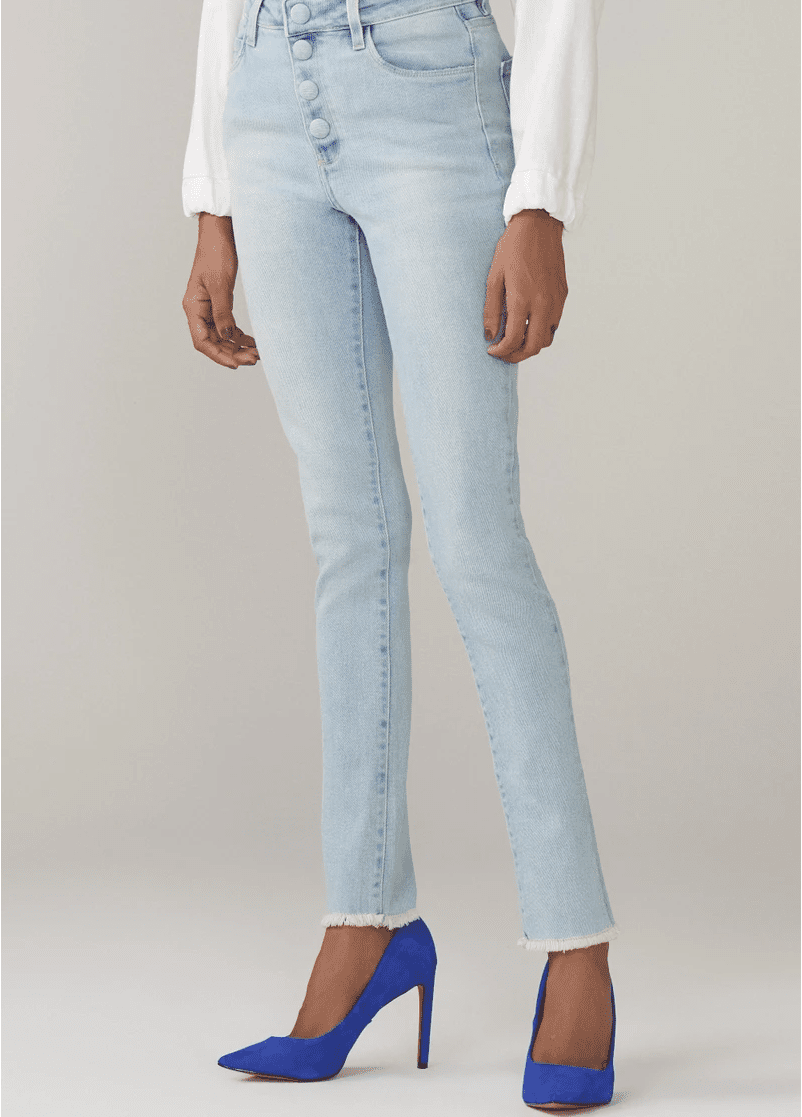 CALCA ANDREA SKINNY BABY BLUE