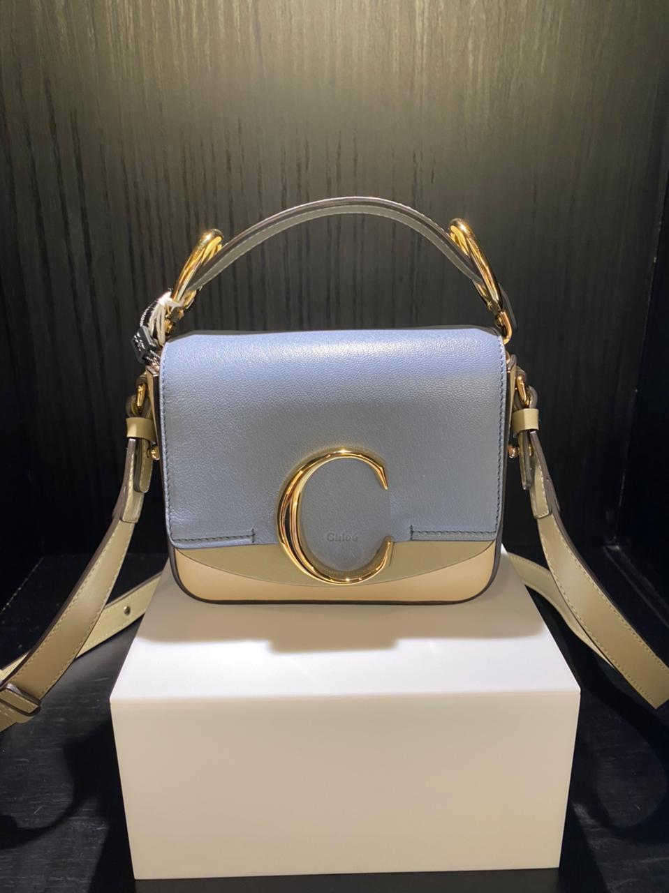 CHLOÉ - BOLSA MINI SQUARE