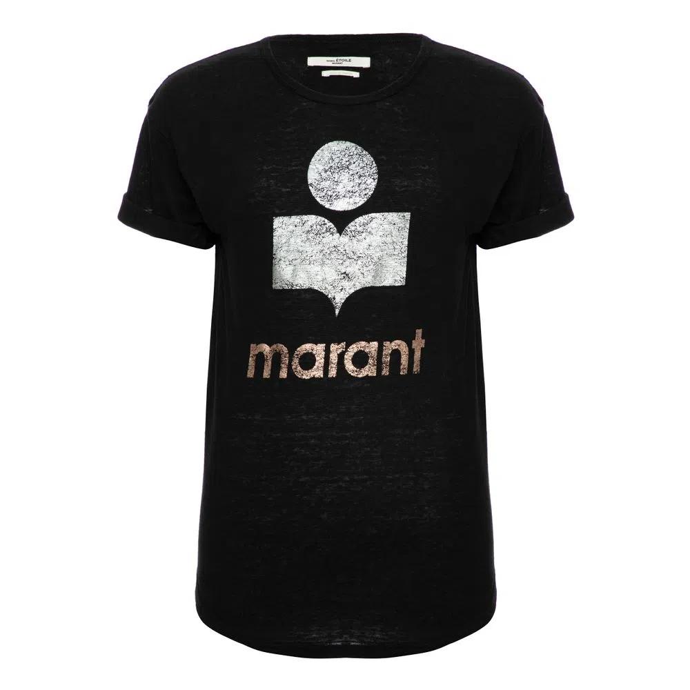ISABEL MARANT - CAMISETA KOLDI BLACK