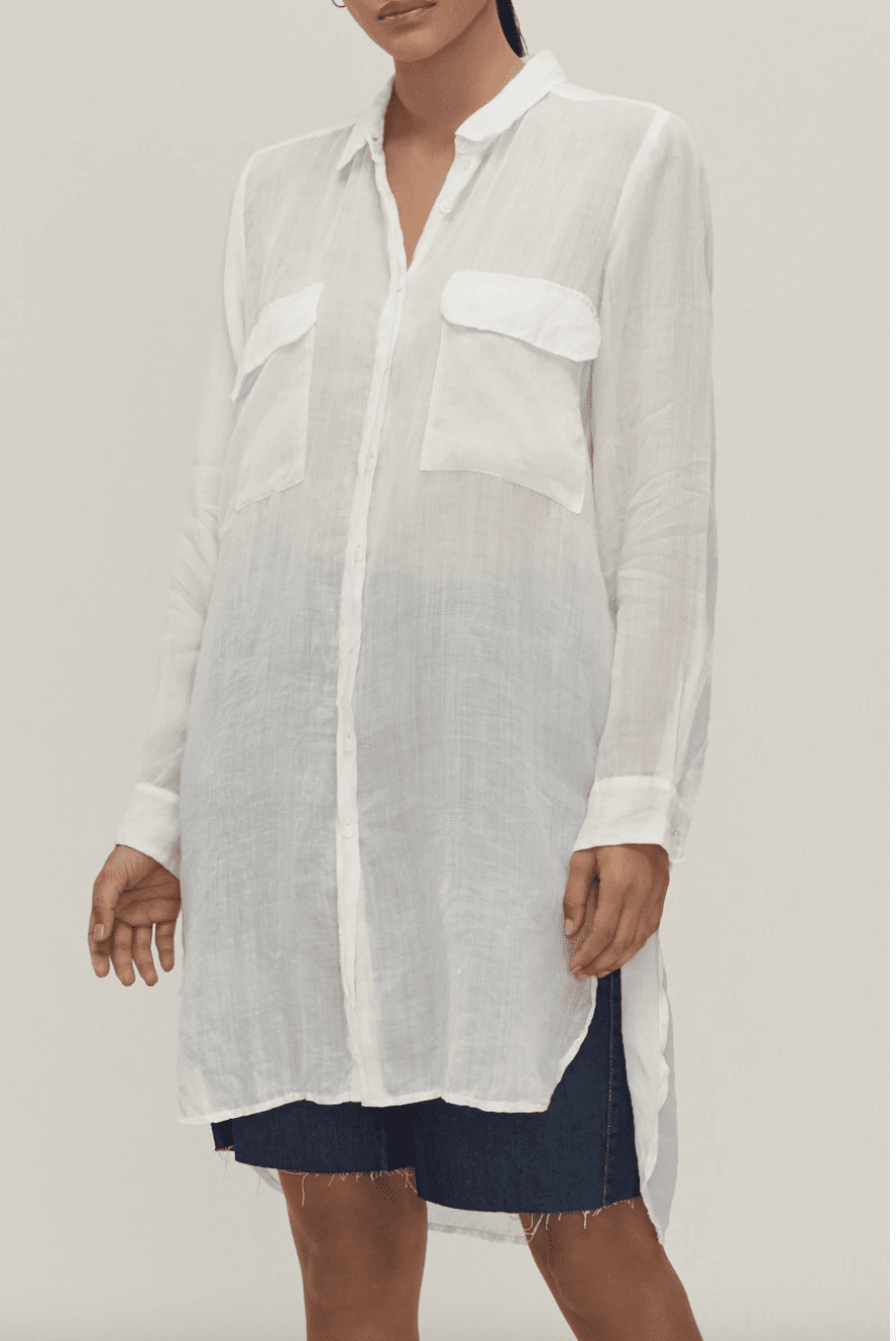 CAMISA OVERSIZED BRANCA REF 2290
