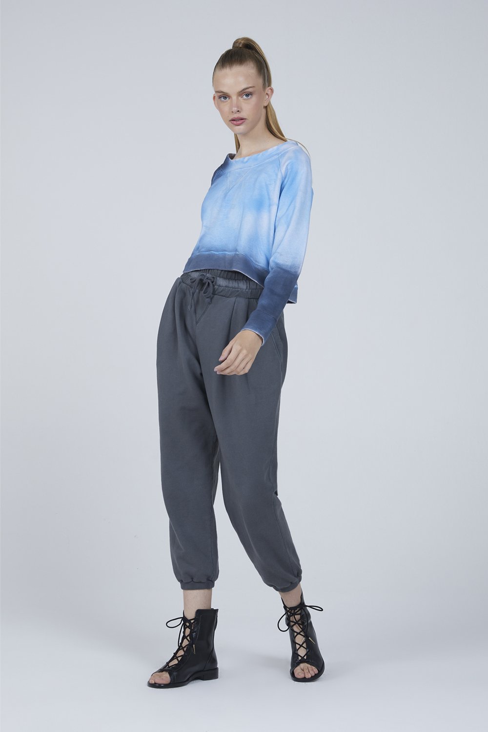 Blusa Moletom Anya I Ldf Light Blue