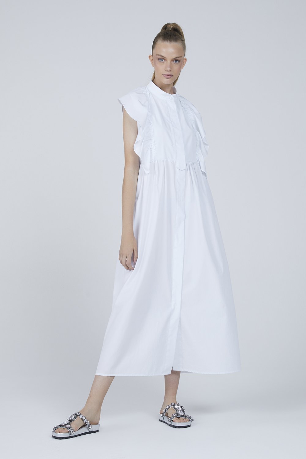 Vestido Adlay I Couture Abf White