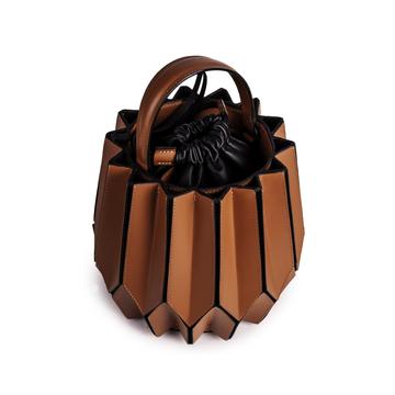 Sense 2 Bolsa Feminina De Couro Stingray/Soft Preto - Imagem 4