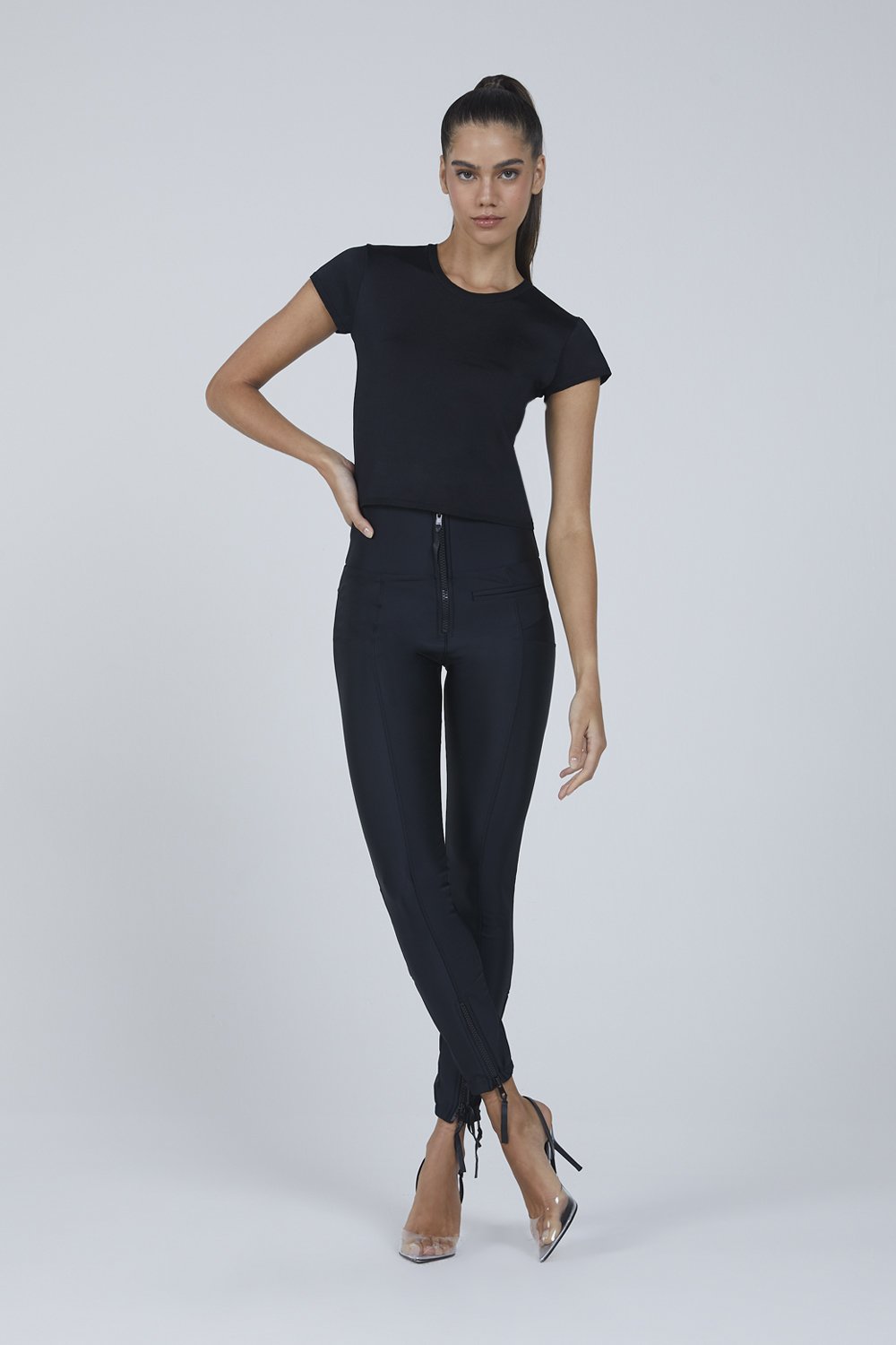 Calça Skinny Adapter I Ab Verde Antique