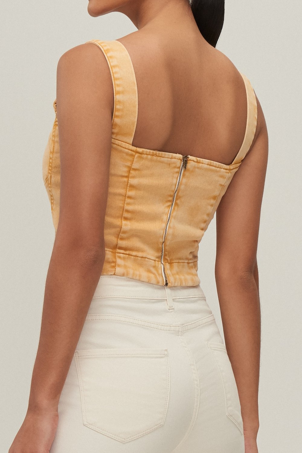 Cropped Barbara Mostarda Ref 2282 - Imagem 2