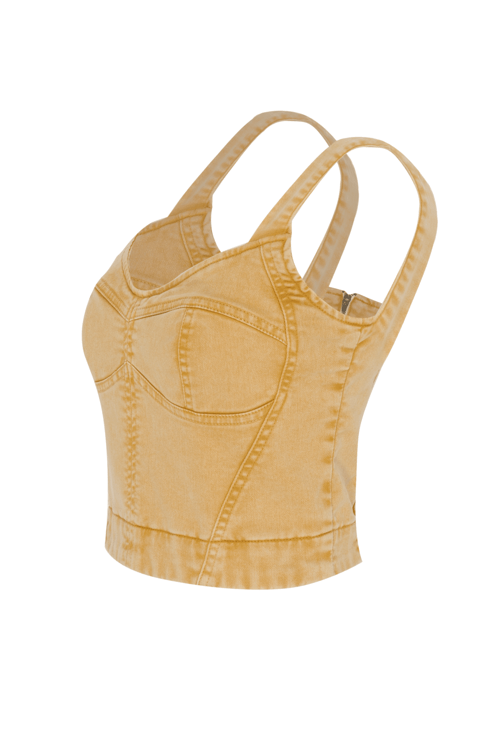 Cropped Barbara Mostarda Ref 2282 - Imagem 4