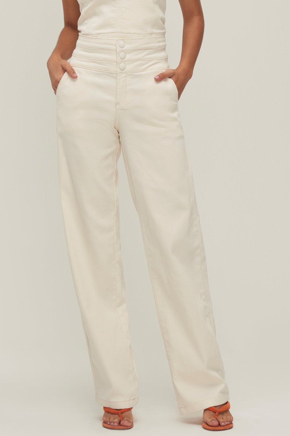 Calca Andreza Pantalona Ref 2255