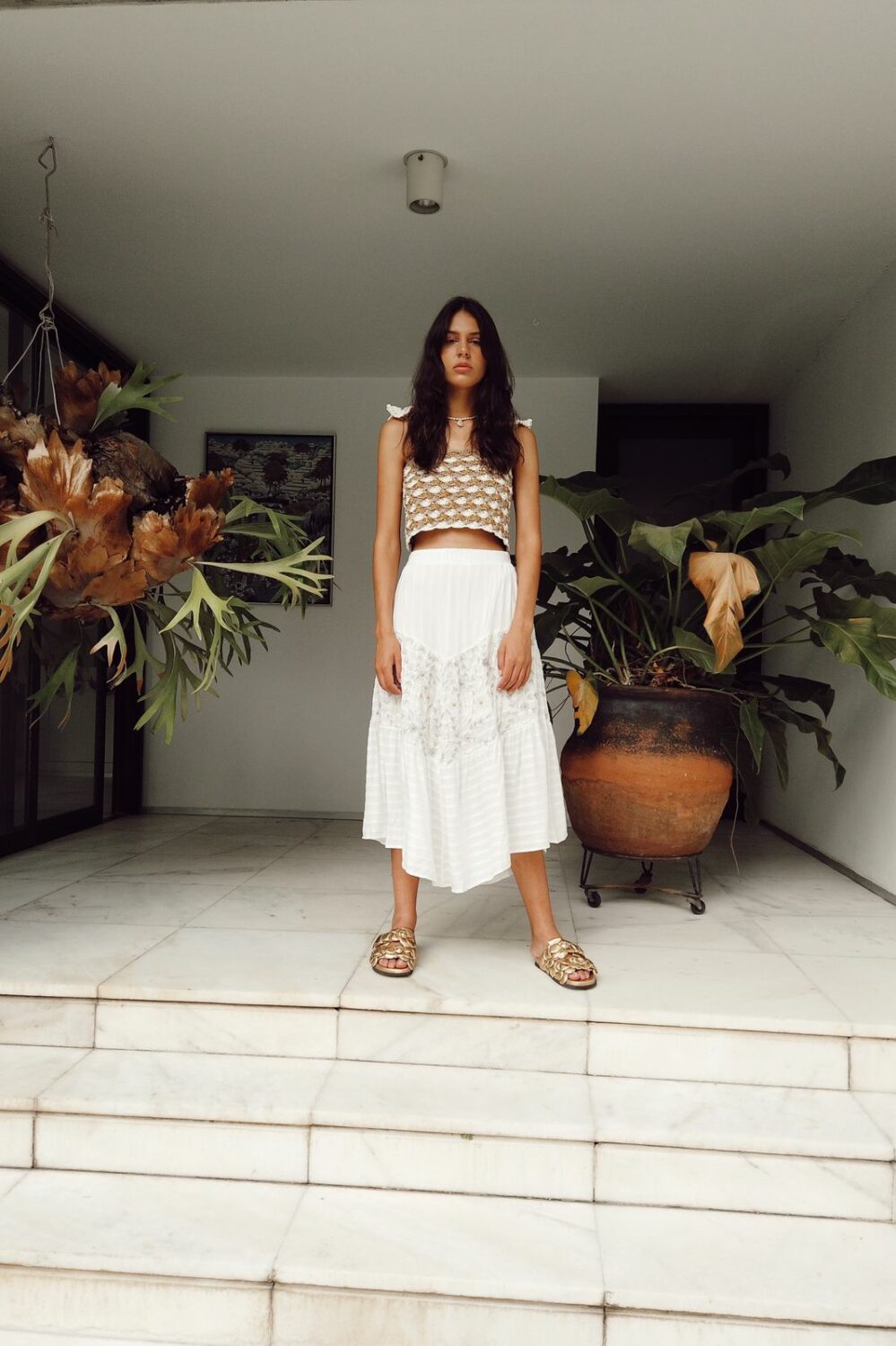 Saia Mid Jacuma Off White
