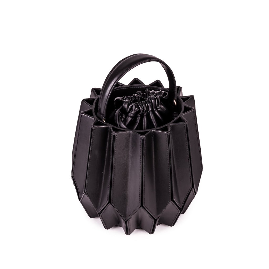 Gamora Bolsa De Couro Preto - Imagem 3
