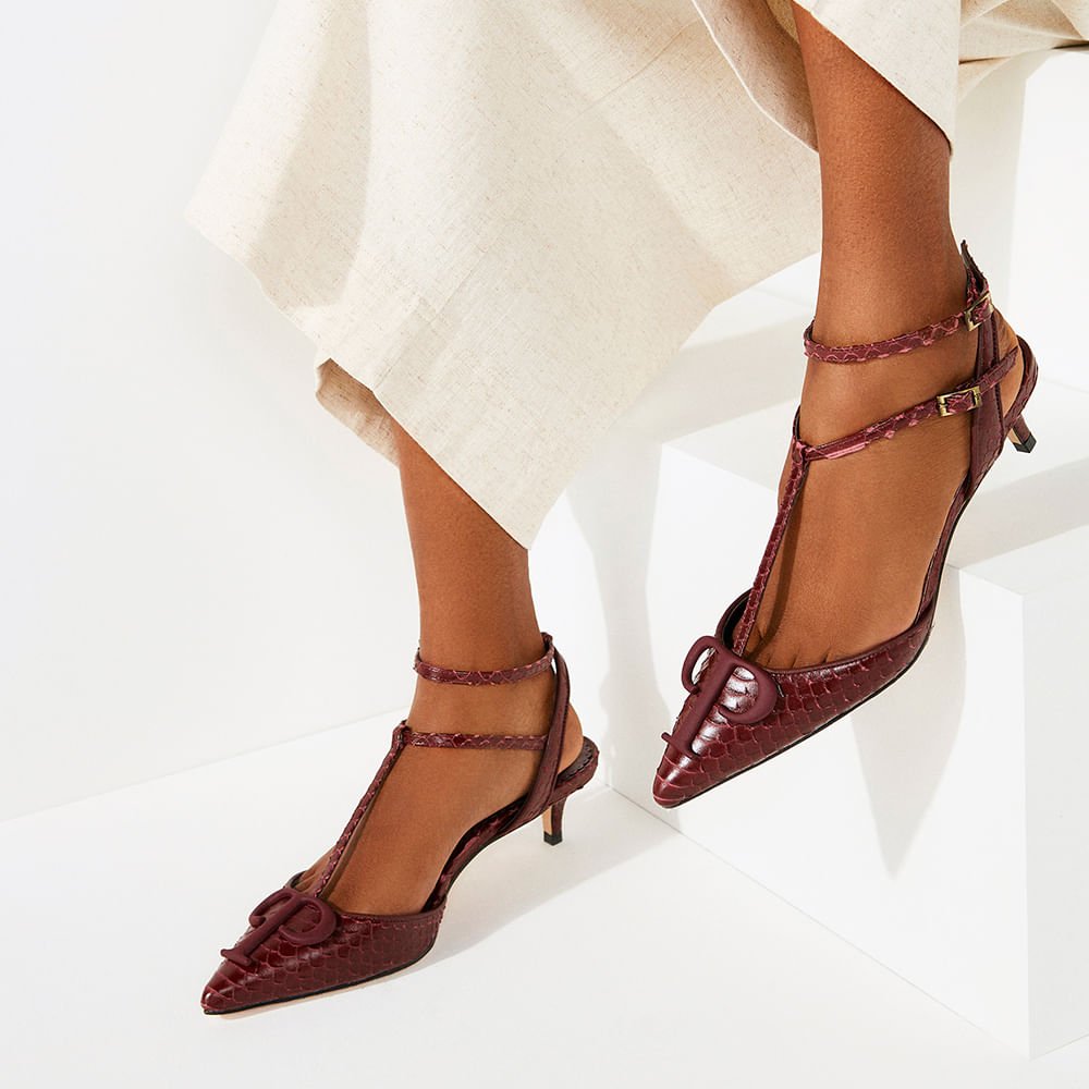 Scarpin Paula Vinho - Imagem 4