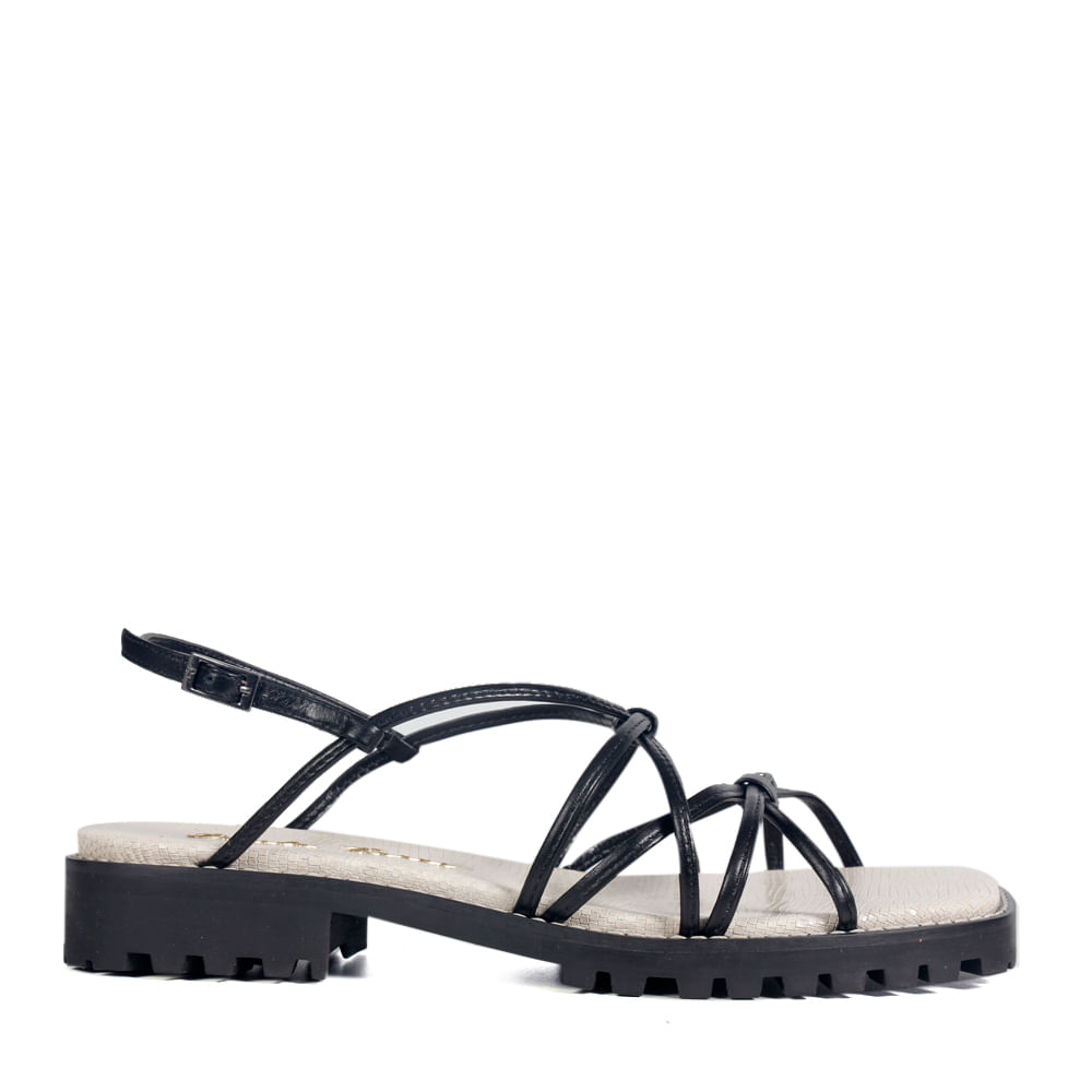 Sandália Milano Preto - Imagem 5
