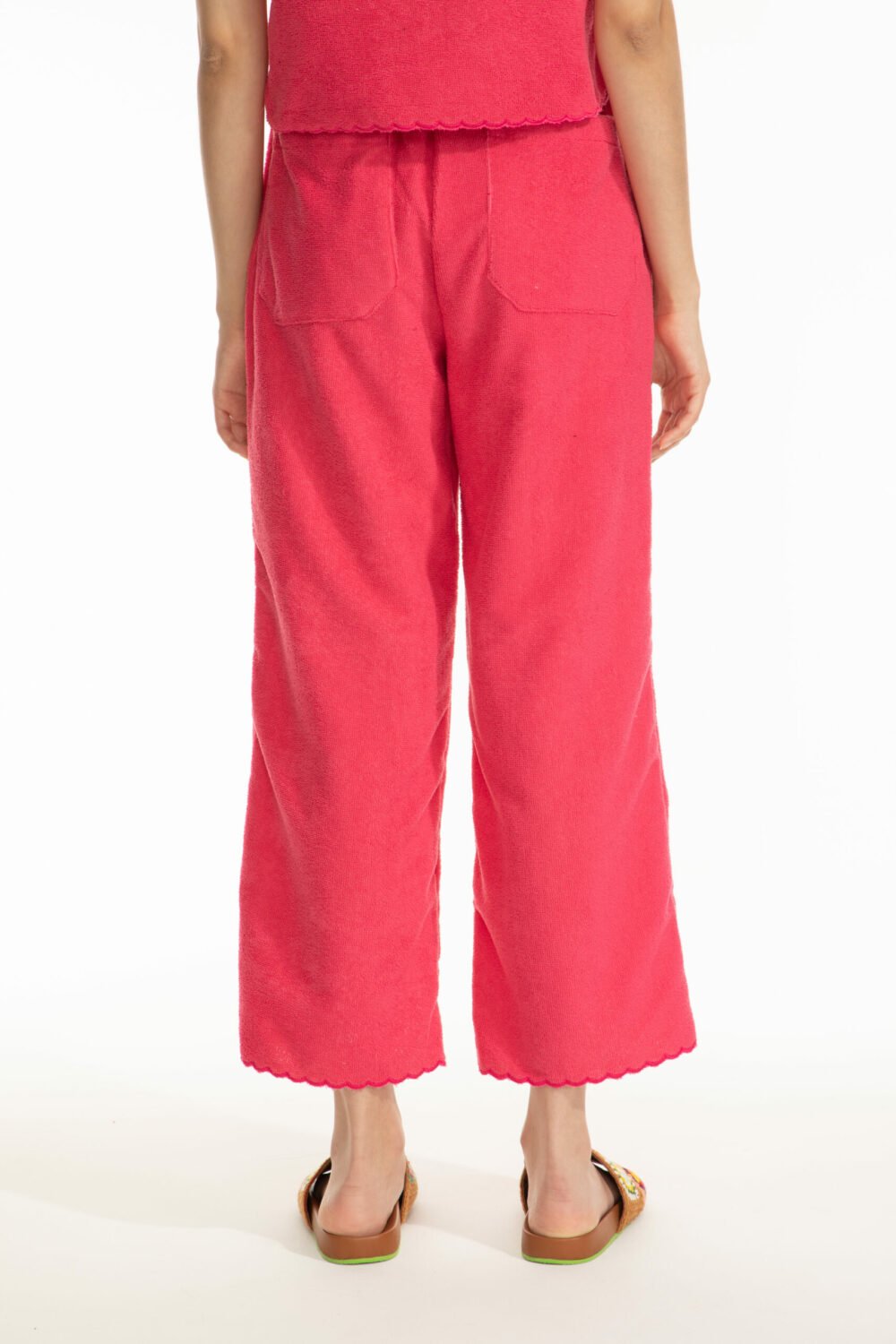 Calça Barra Bordada Ipe Pink - Imagem 3