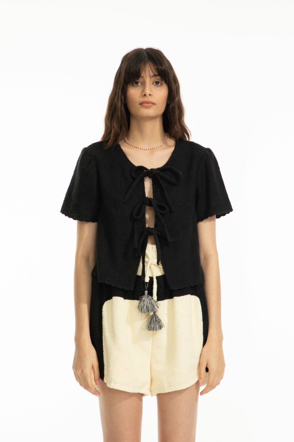 Blusa Amarração Ipe Preto - Imagem 2