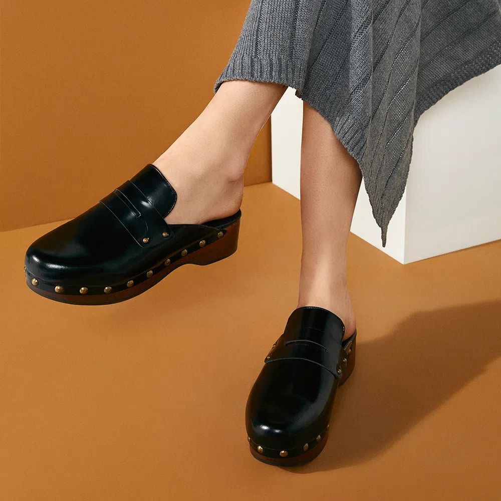 Clog Cairo Preto