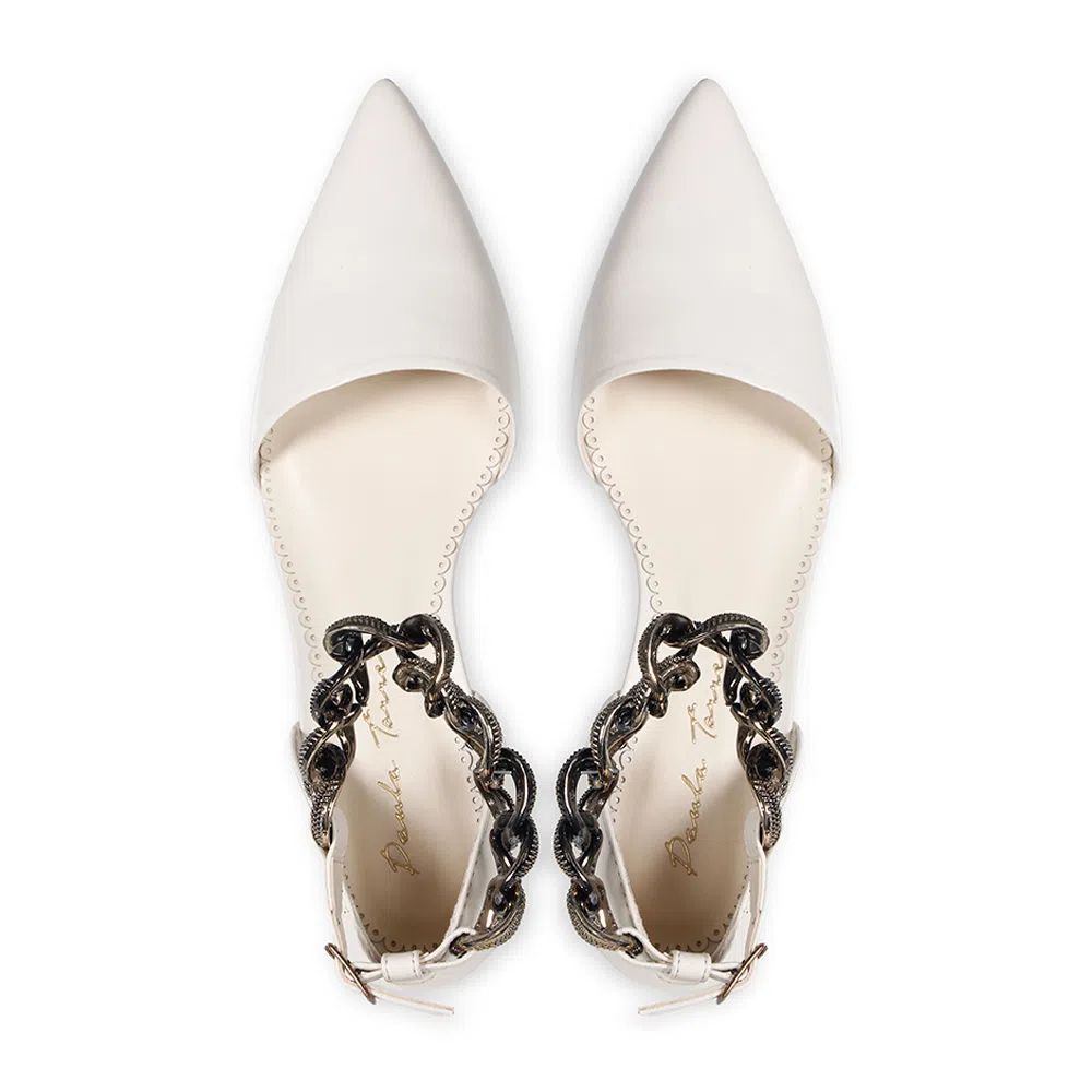 Scarpin Veneza Linho - Imagem 4