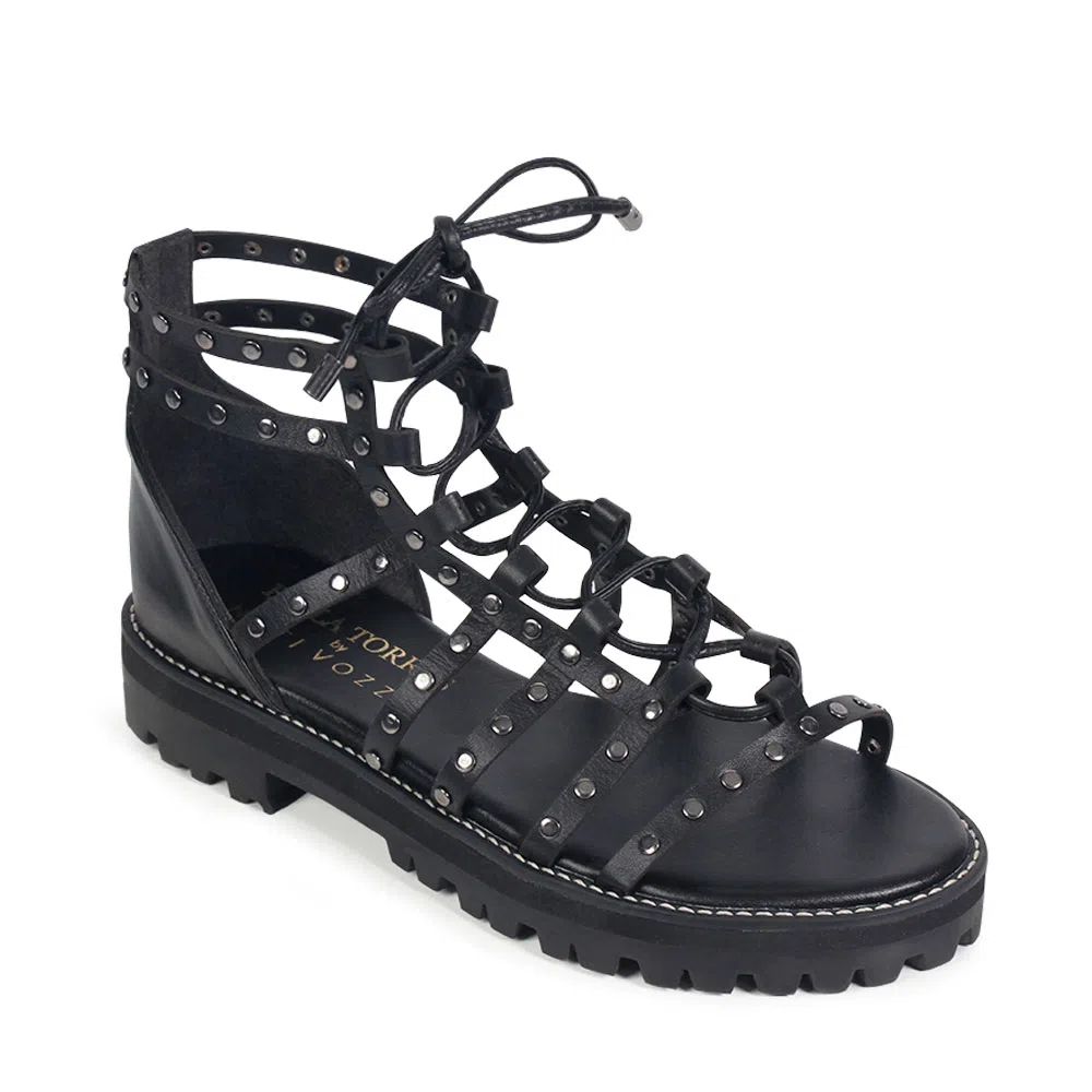 Rasteira Glam Preto - Imagem 2