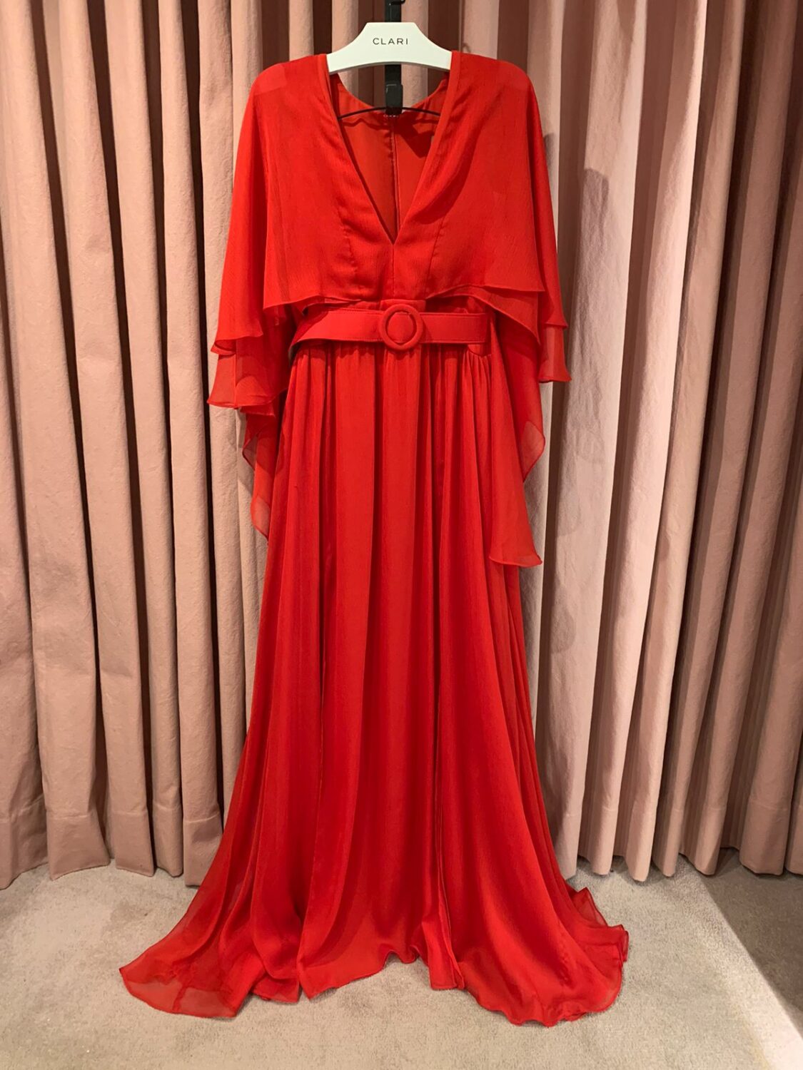 1503 Vestido Cor 35 Vermelho Claro Tam G Vermelho Claro