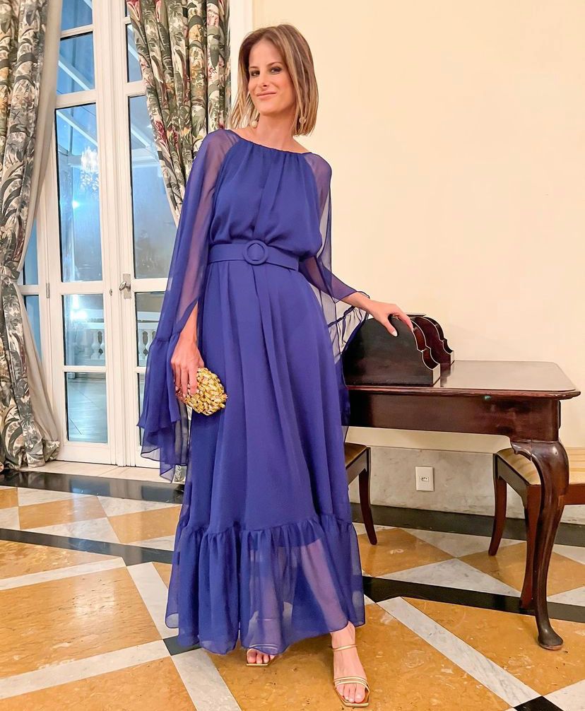 Vestido Azul Bic
