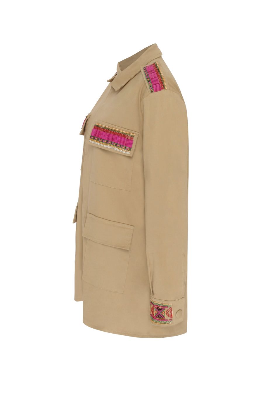 Parka Amendoa Bordada Ref 2394 - Imagem 4