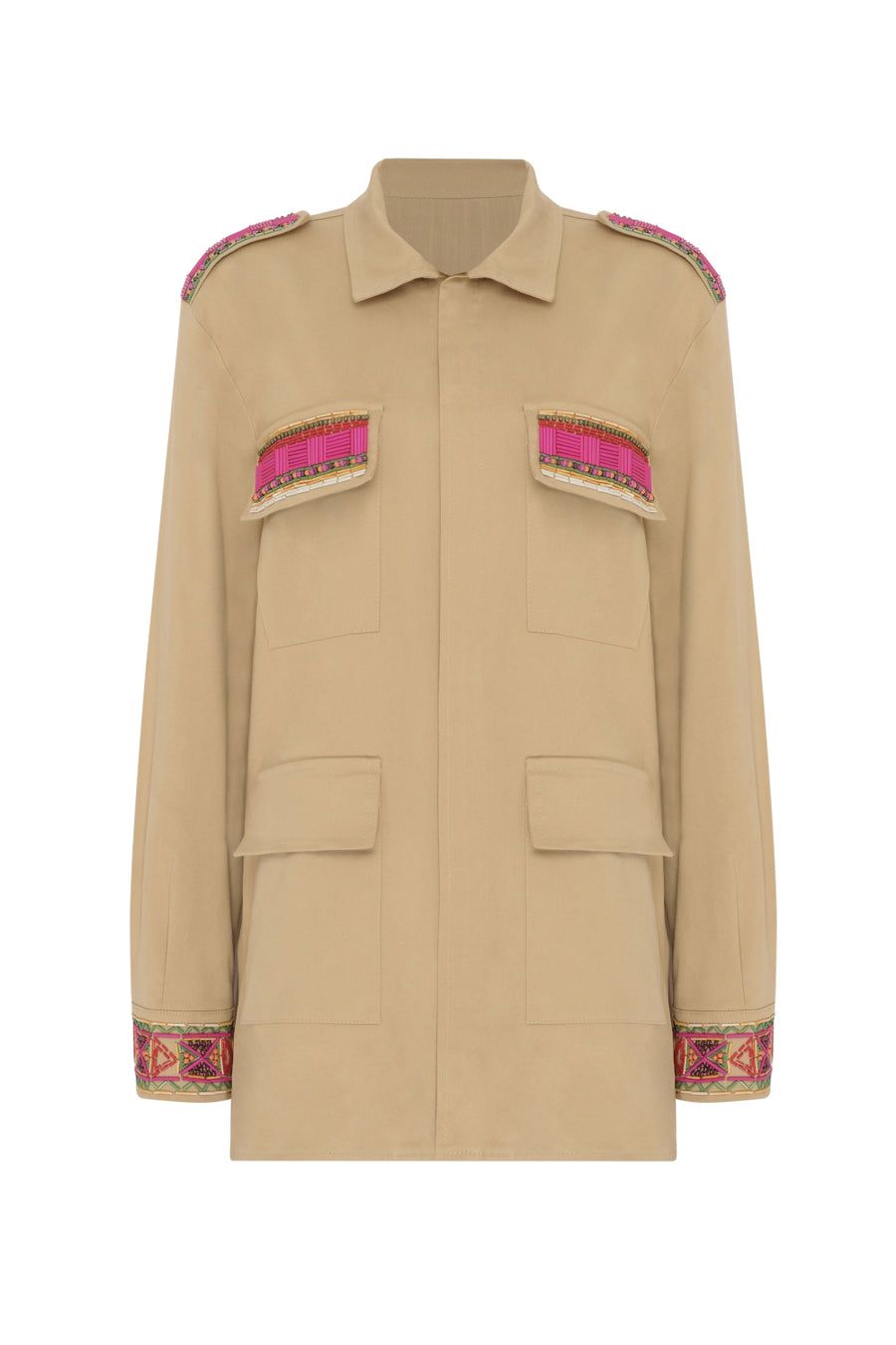 Parka Amendoa Bordada Ref 2394 - Imagem 3
