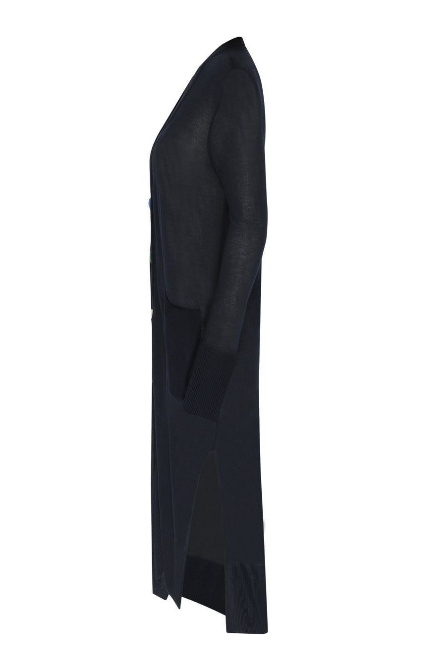 Max Cardigan Tricot Marinho Ref 2373 - Imagem 3