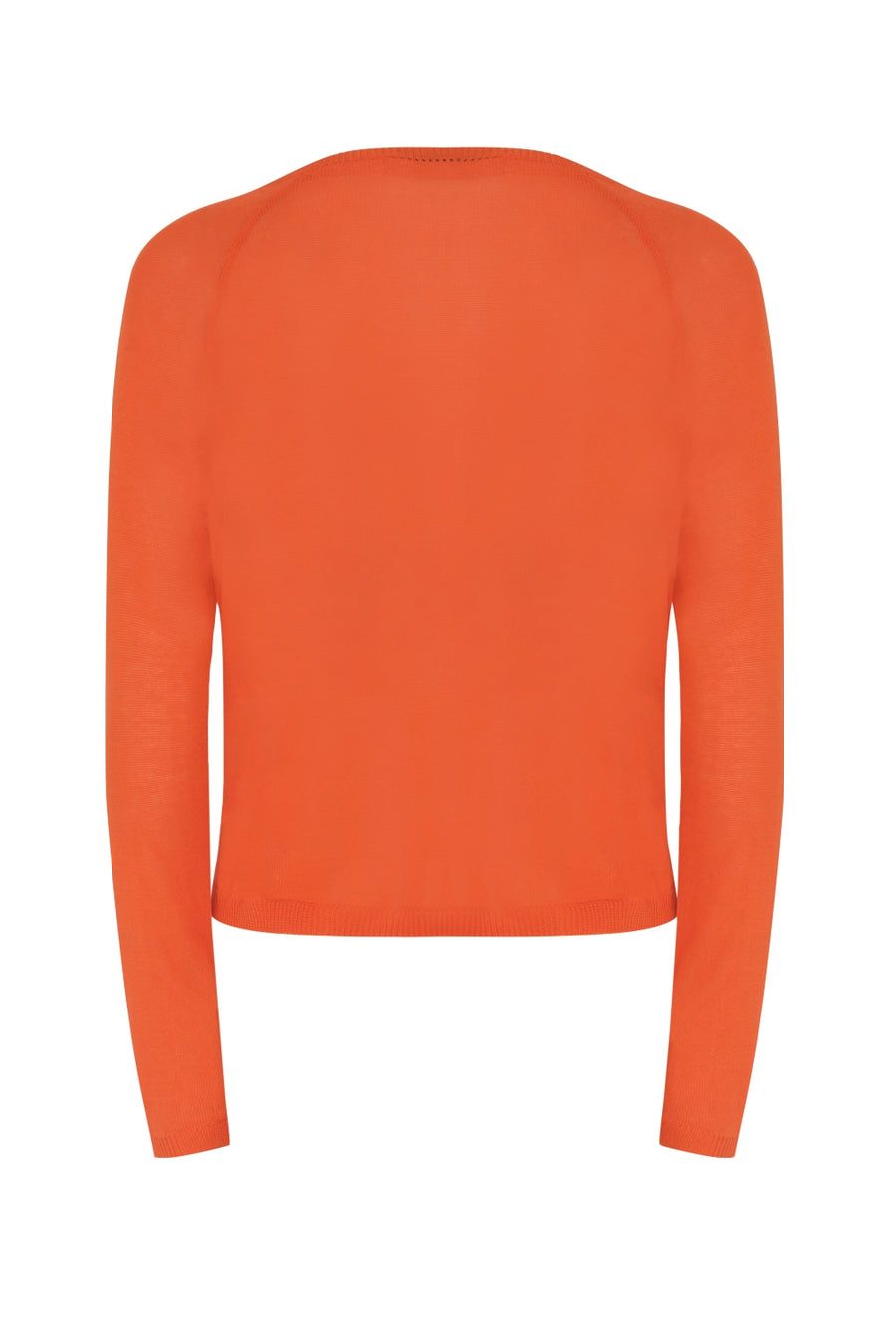 Camisa Tricot Botoes Laranja Ref 2383 - Imagem 4
