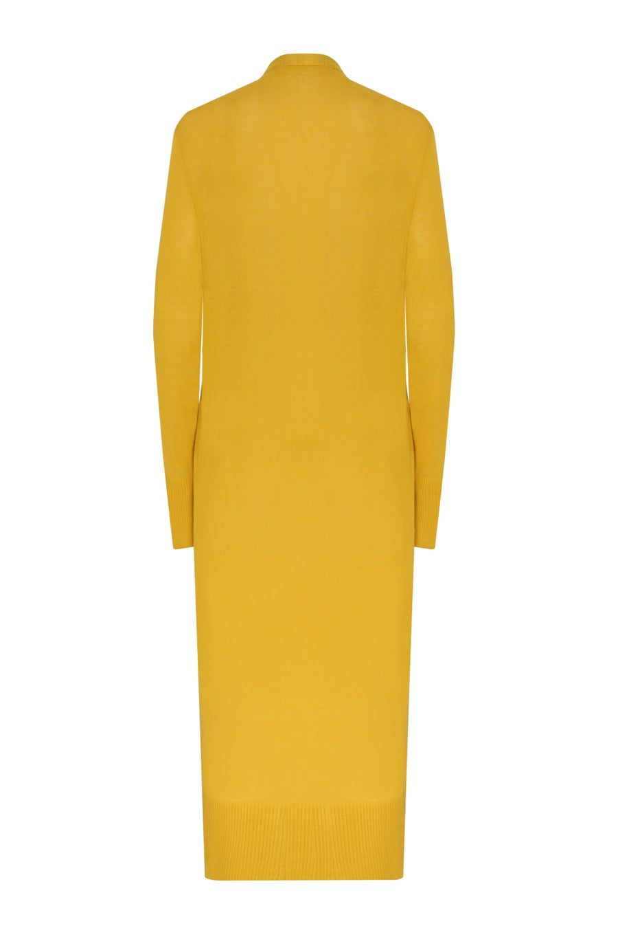 Max Cardigan Tricot Amarelo Ref 2382 - Imagem 4