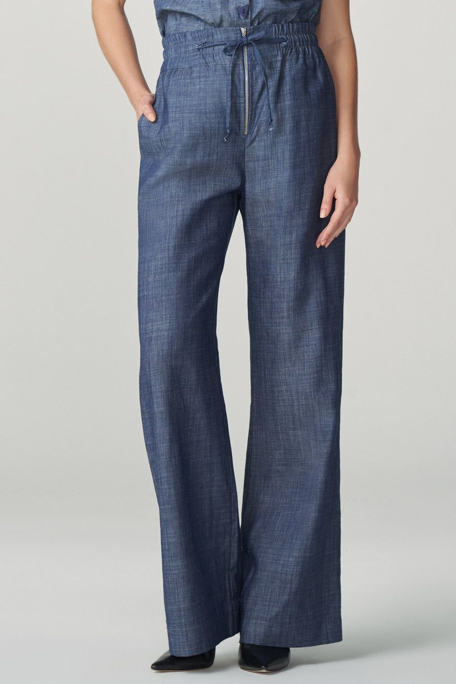 Calca Pantalona Jeans Ref 2353 Jeans