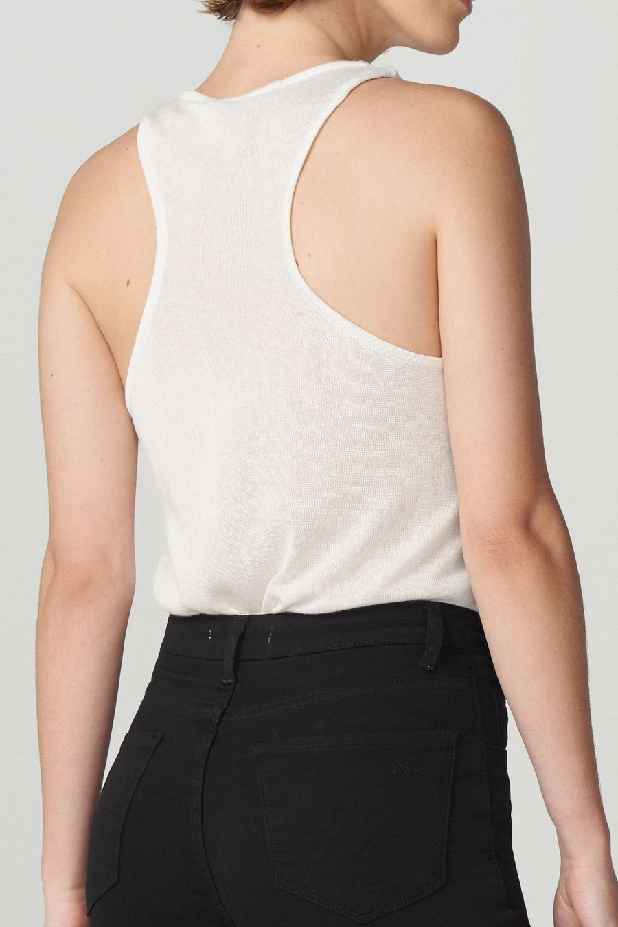 Regata Tricot Branca Ref 2387 Branco - Imagem 3