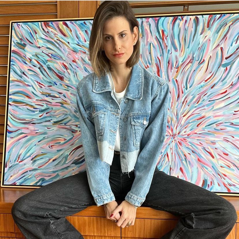 Jaqueta Cropped Bicolor - Imagem 3