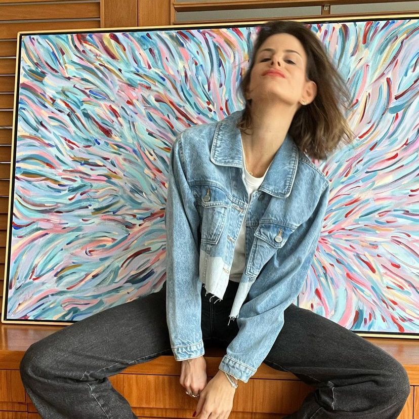Jaqueta Cropped Bicolor - Imagem 5