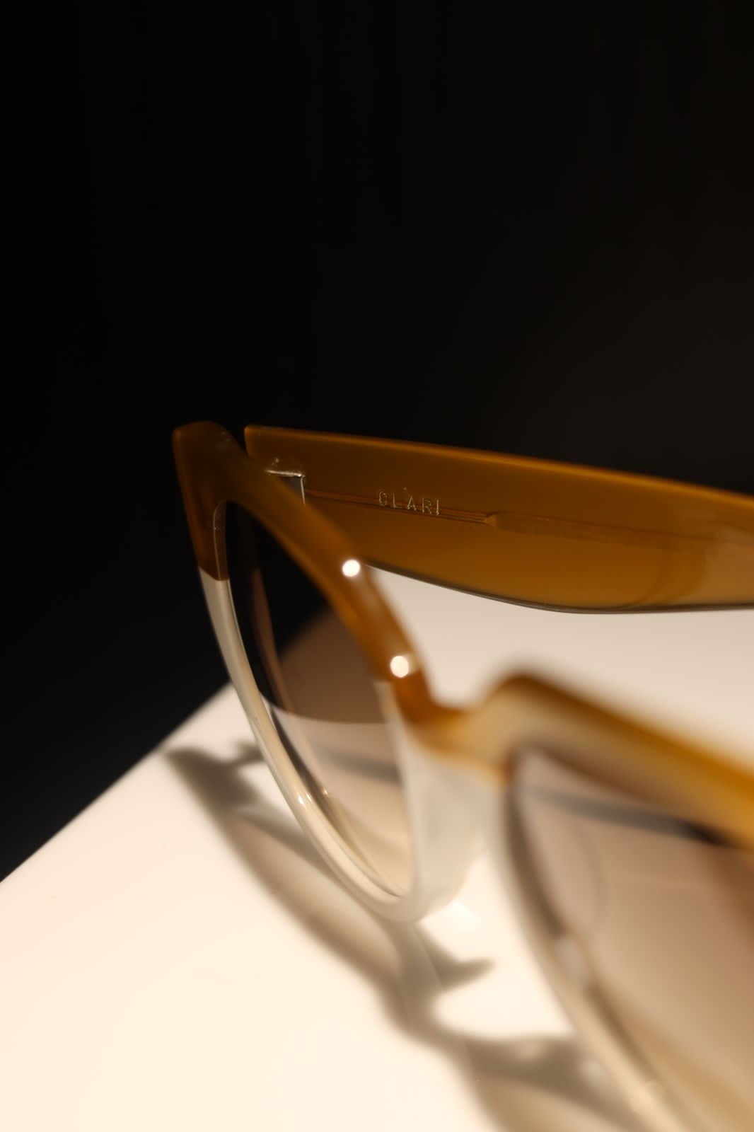 Oculos Playa Creme Branco - Imagem 2