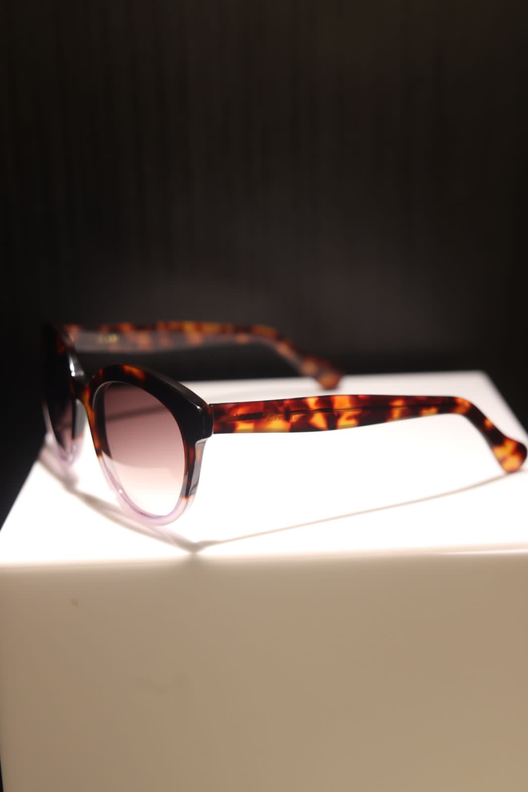 Oculos Mansa Marmorizado Marrom - Imagem 2