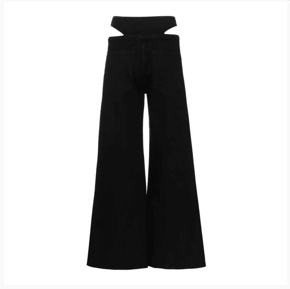 Calça Asa Delta Pantalona Sarj Preto - Imagem 2