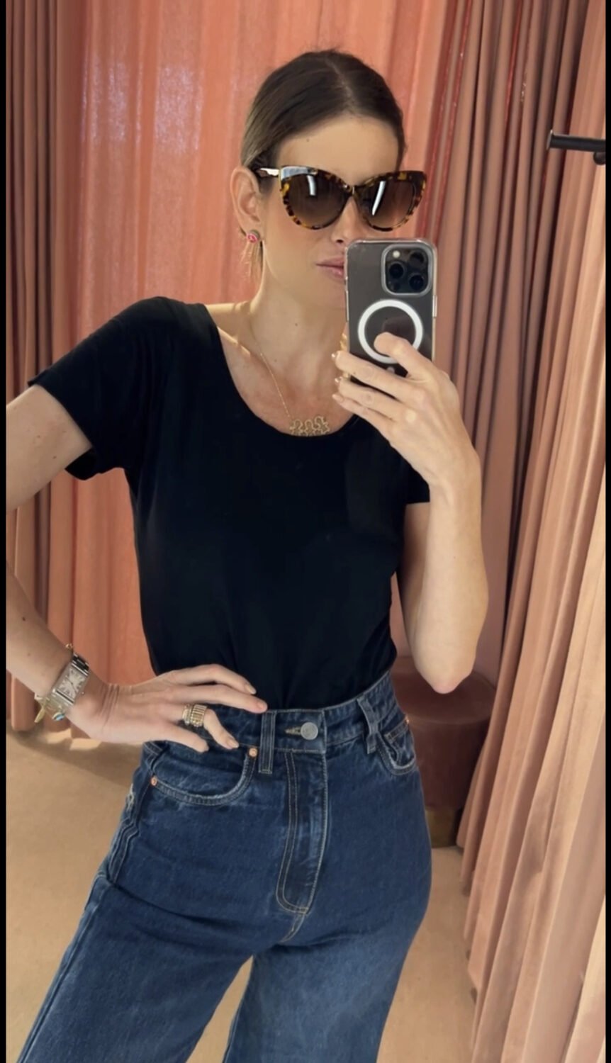 T-Shirt Clari Preto - Imagem 2