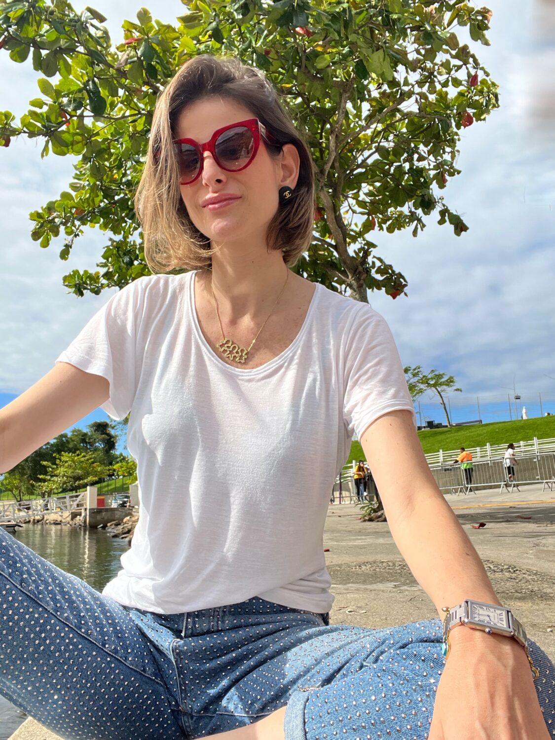 T-Shirt Clari Branco