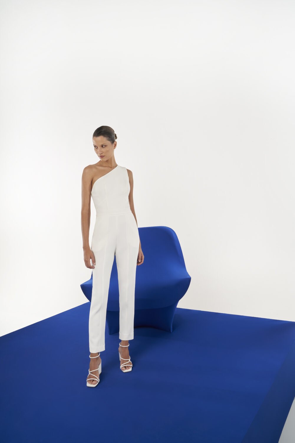 Macacao Faixa Costas Off White