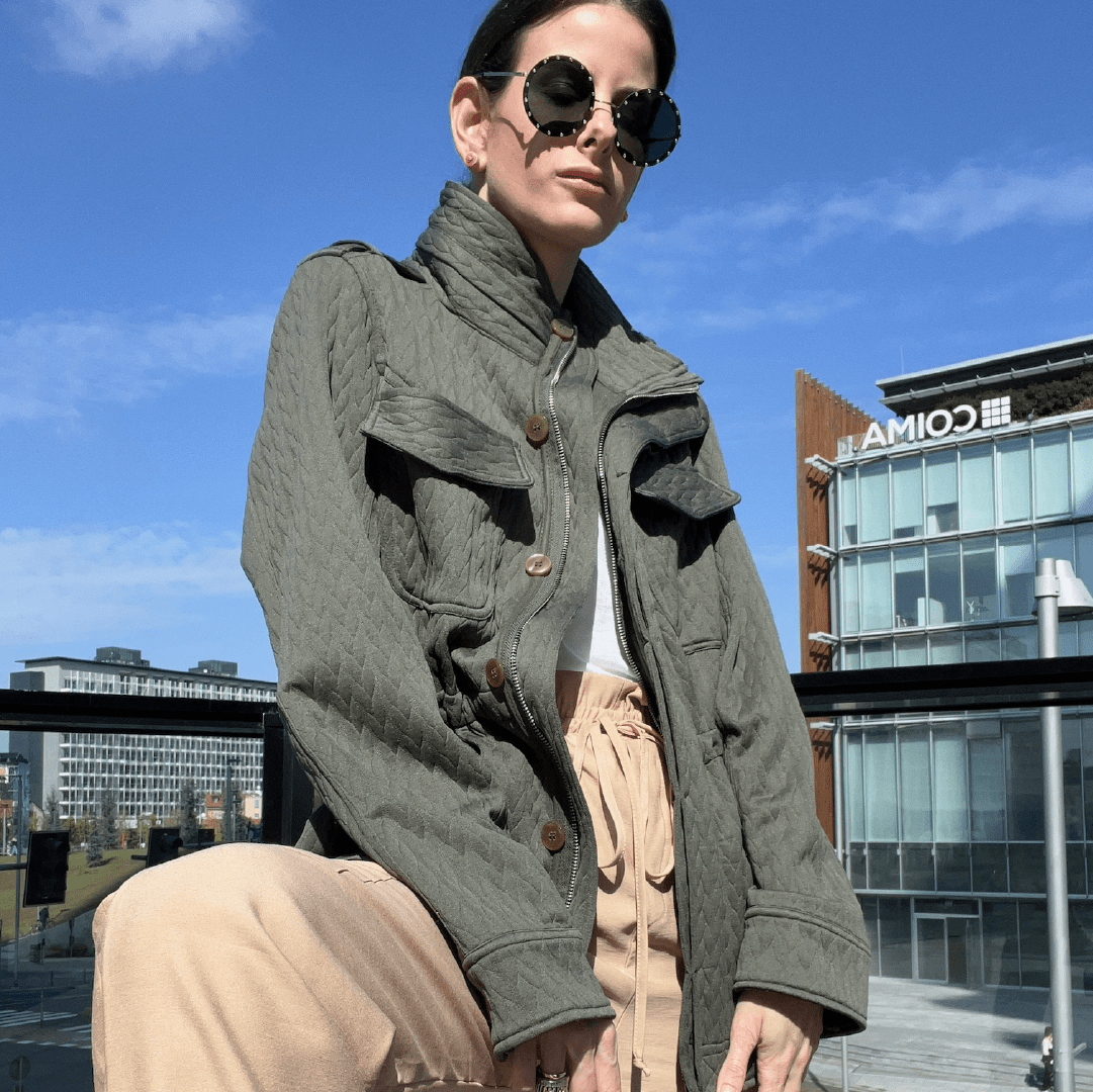 Parka Punta Verde Army