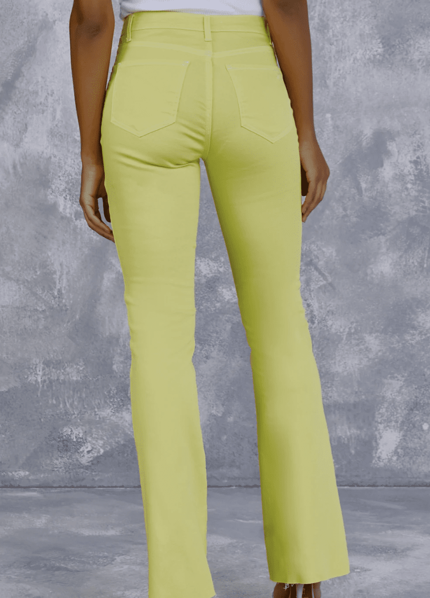 Calca Helena Flare Amarelo Fresh Ref Ac 2555/1 - Imagem 2