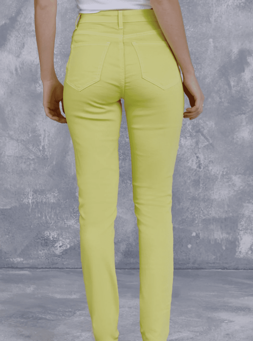 Calca Helena Skinny Amarelo Fresh Ref Ac2555 - Imagem 2