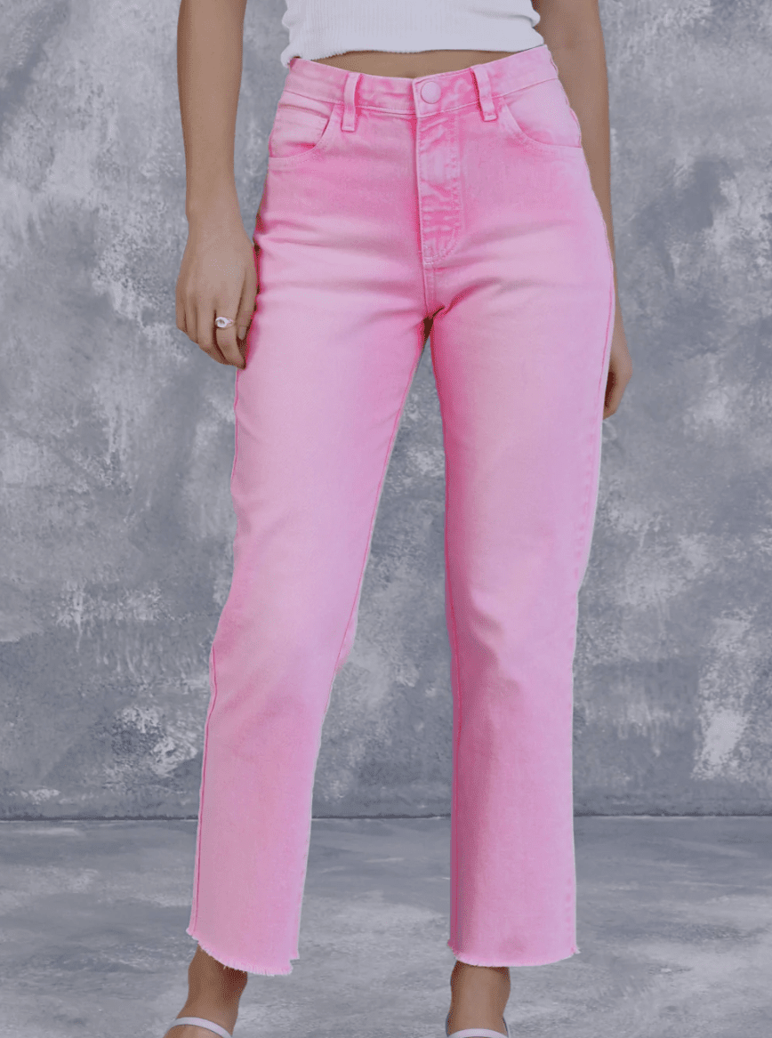 Calca Paula Rosa Ref Ac2546 Rosa