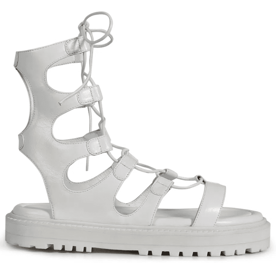 Rasteira Gladiadora Sunset Branco - Imagem 2