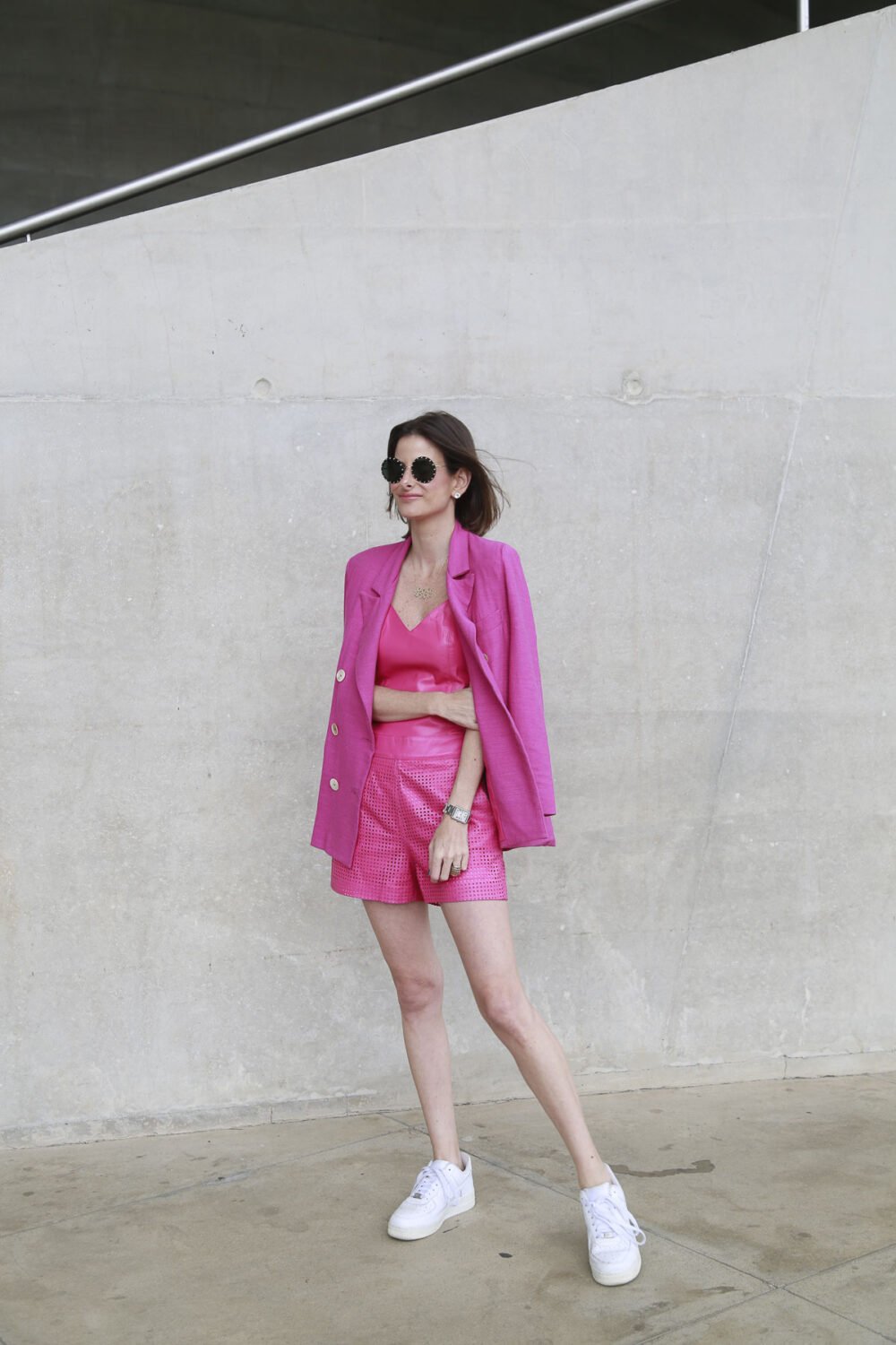 Regata Alcinhas Mix Malha Pink - Imagem 2