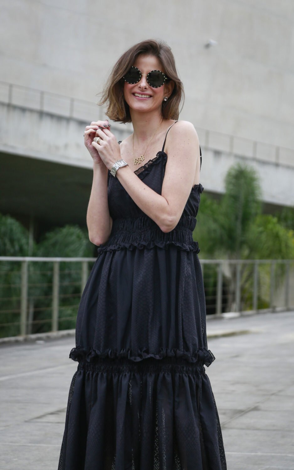 Vestido Casa Pueblo Preto - Imagem 2