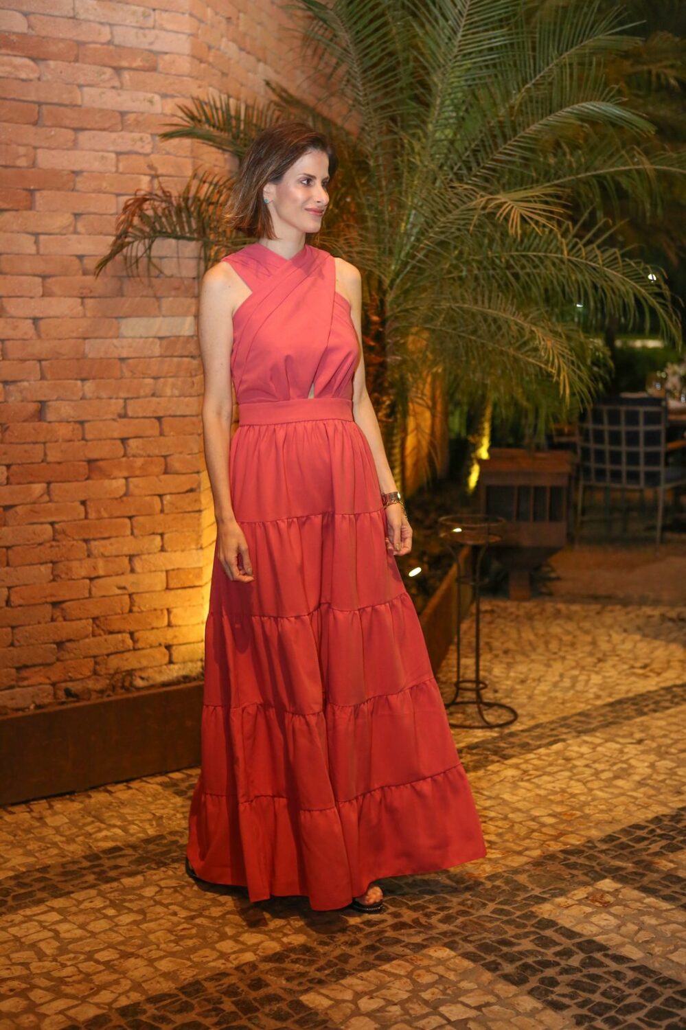 Vestido Longo La Pedrera Goiaba - Imagem 3