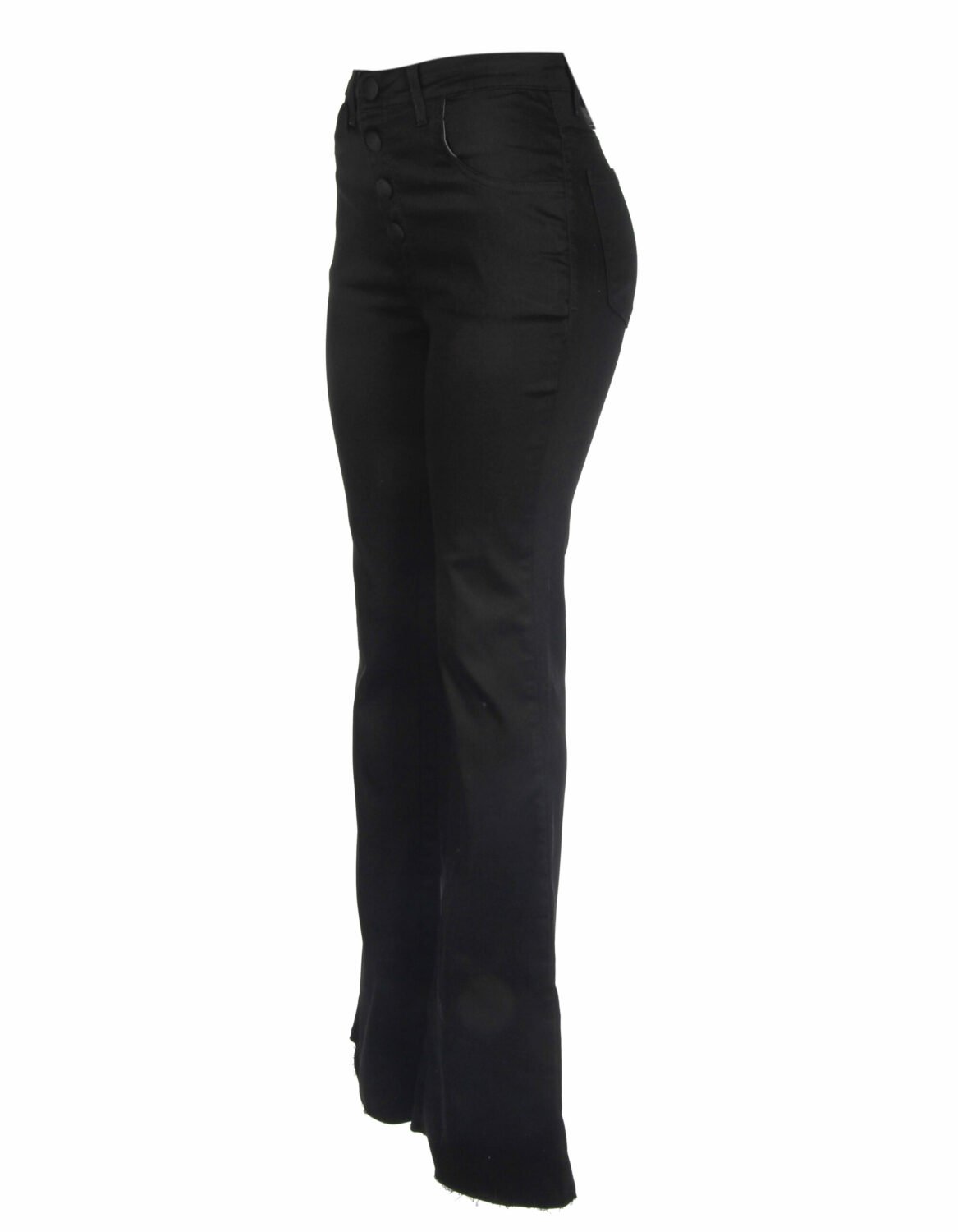 Calca Andrea Black Acetinada Flare Ref Ac2342/1 - Imagem 2